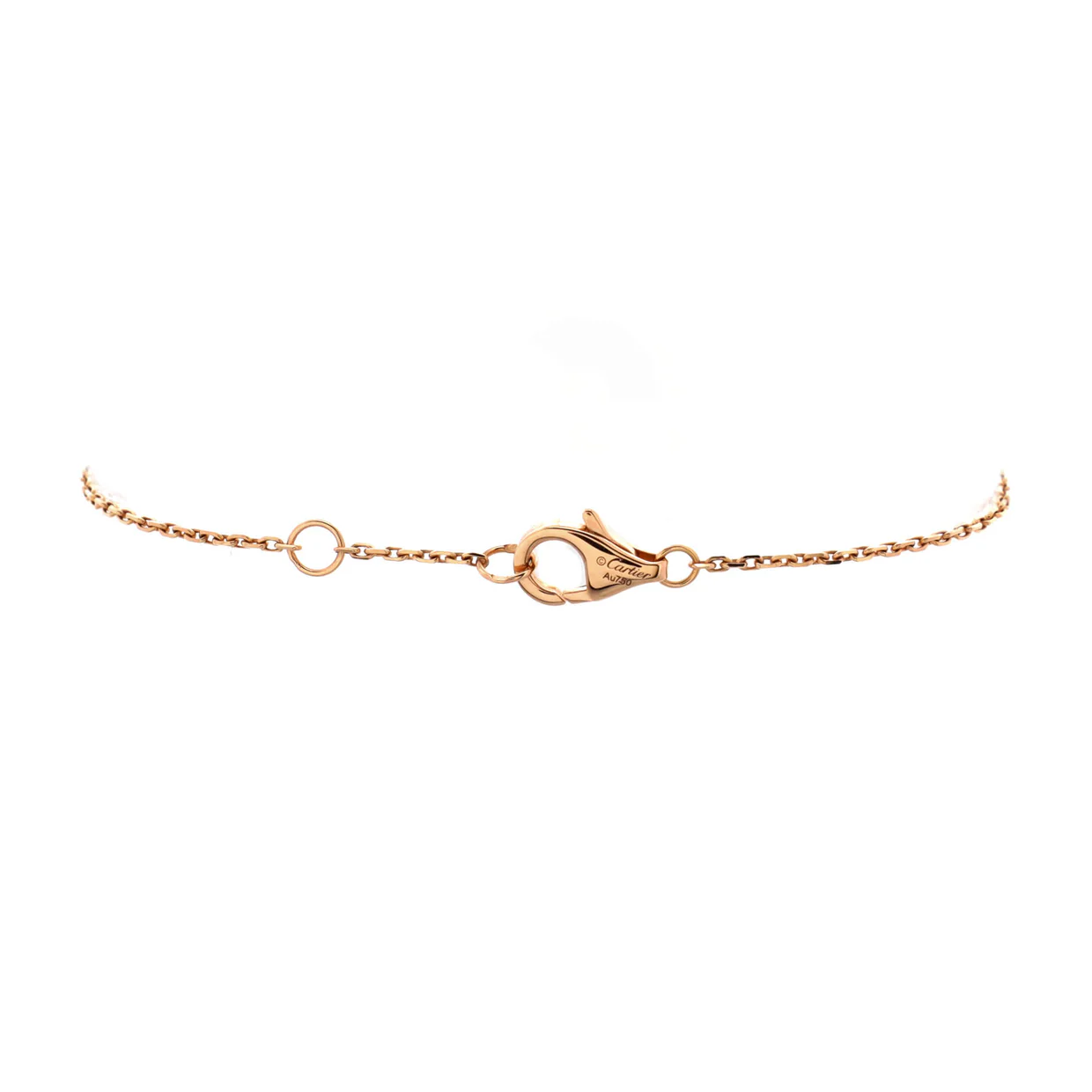 Amulette de Cartier Bracelet 18K Rose Gold with Diamond and Onyx - Deep Luxury