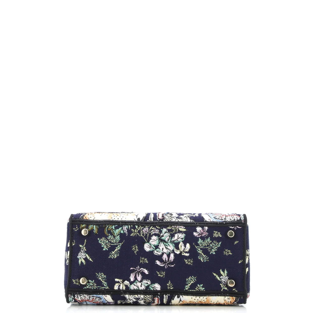 Lady D-Lite Bag Embroidered Canvas Medium - Deep Luxury