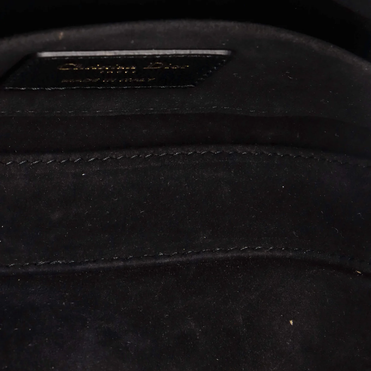 Lady D-Joy Bag Cannage Quilt Lambskin Small - Deep Luxury