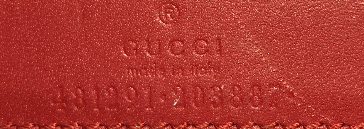Cherries Wallet on Chain GG Coated Canvas Mini - Deep Luxury