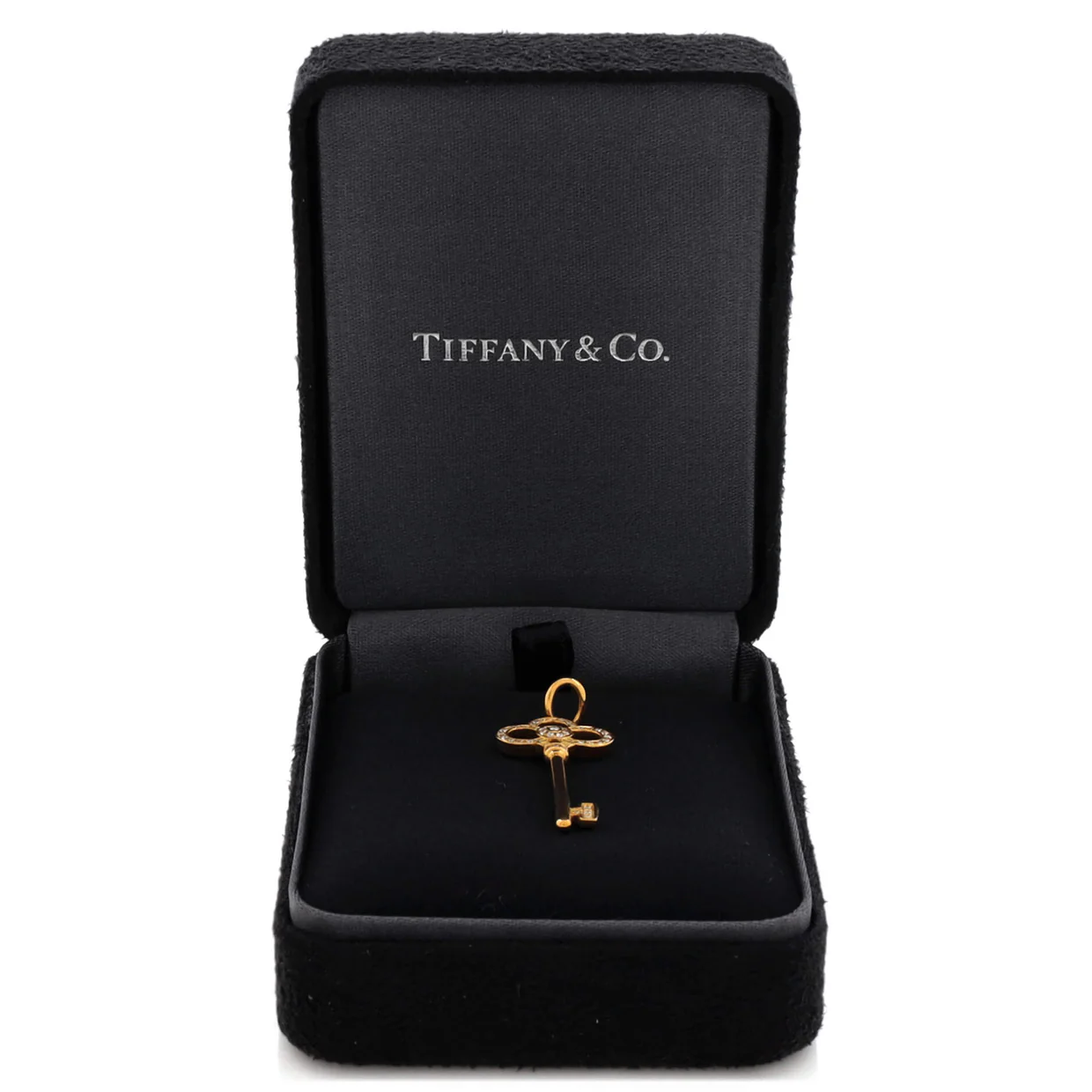 Crown Key Pendant Pendant u0026 Charms 18K Yellow Gold and Diamonds - Deep Luxury