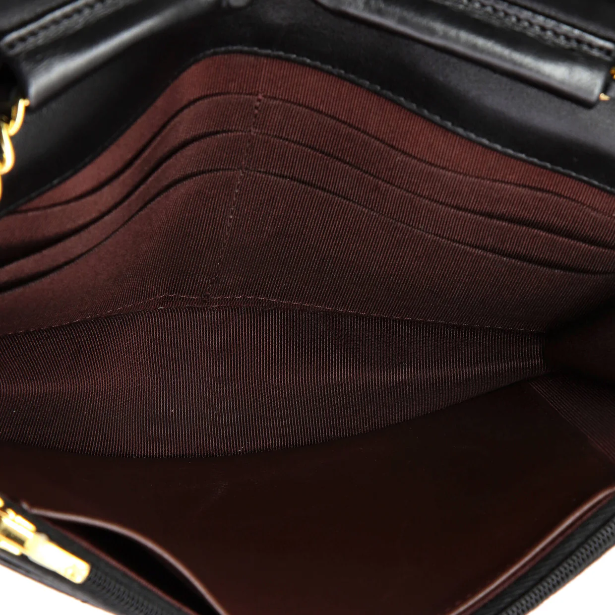 Wallet on Chain Quilted Lambskin - Deep Luxury