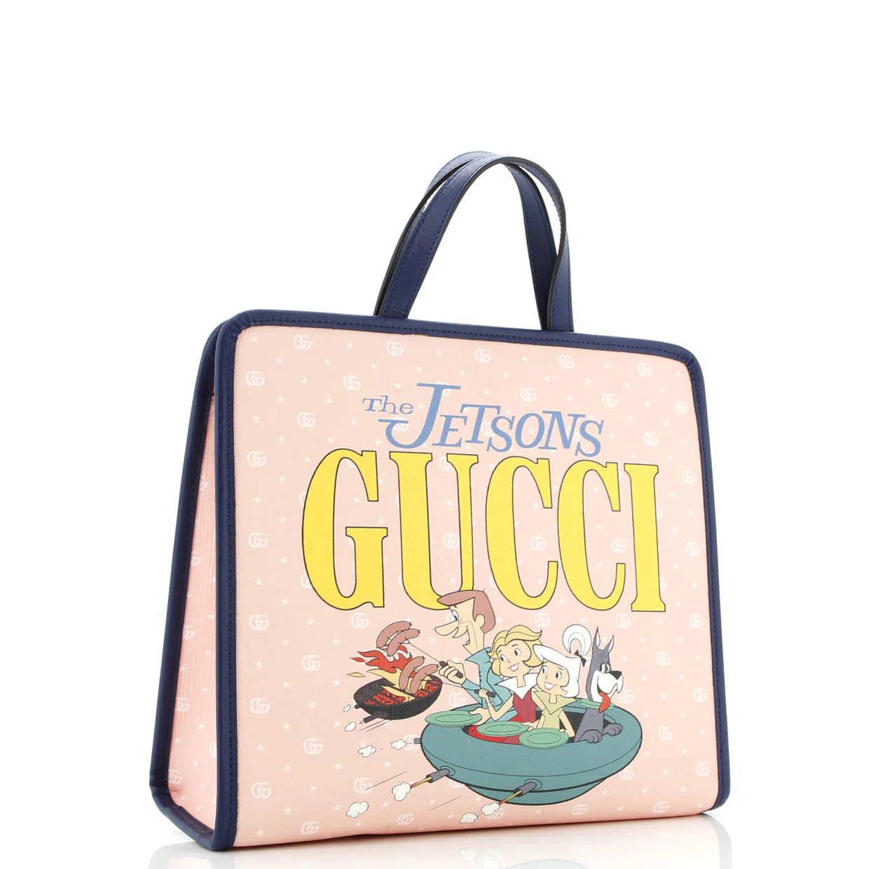 x The Jetsons Children's Tote Printed Coated Canvas Medium - Deep Luxury