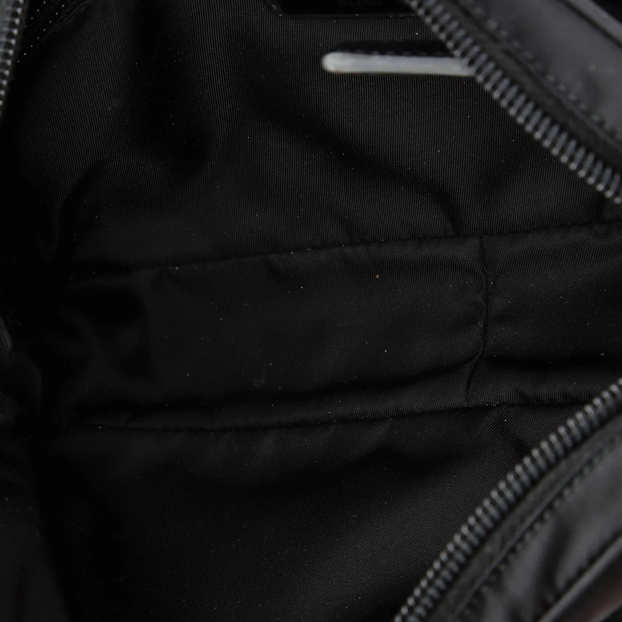 Front Pocket Belt Bag Re-Nylon with Saffiano Leather - Deep Luxury