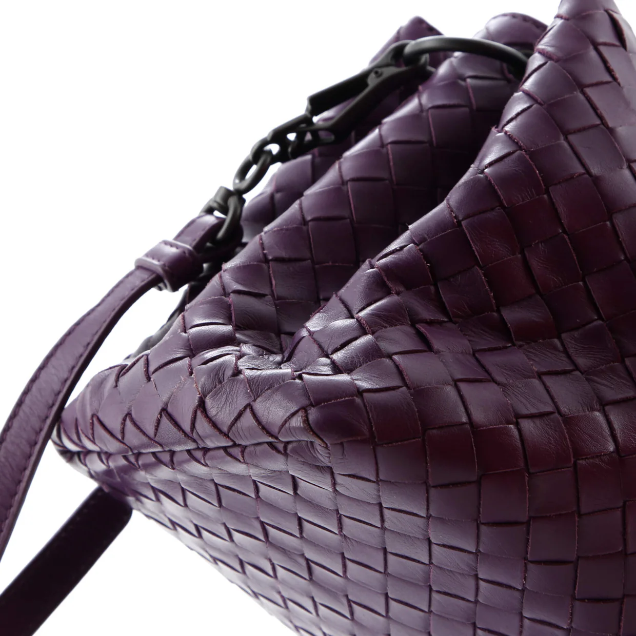Roma Bag Intrecciato Nappa Mini - Deep Luxury