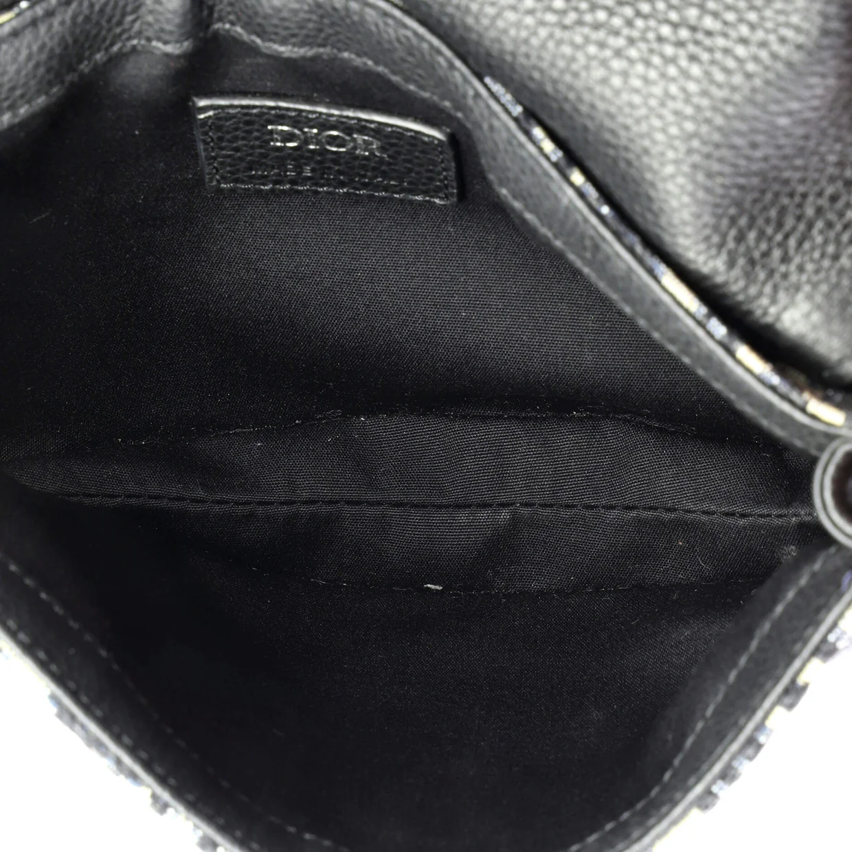 Saddle Messenger Pouch Oblique Canvas - Deep Luxury