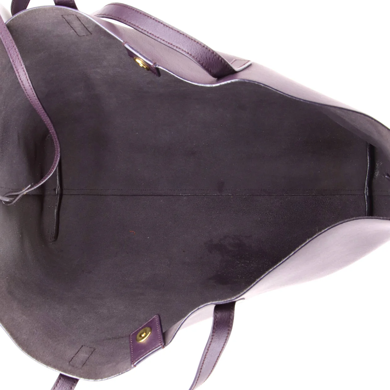 Shopper Tote Leather Large - Deep Luxury