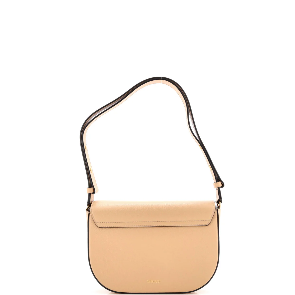 Virtus Flap Messenger Bag Leather Medium - Deep Luxury