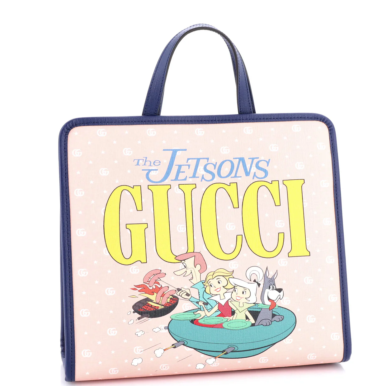 x The Jetsons Children's Tote Printed Coated Canvas Medium - Deep Luxury