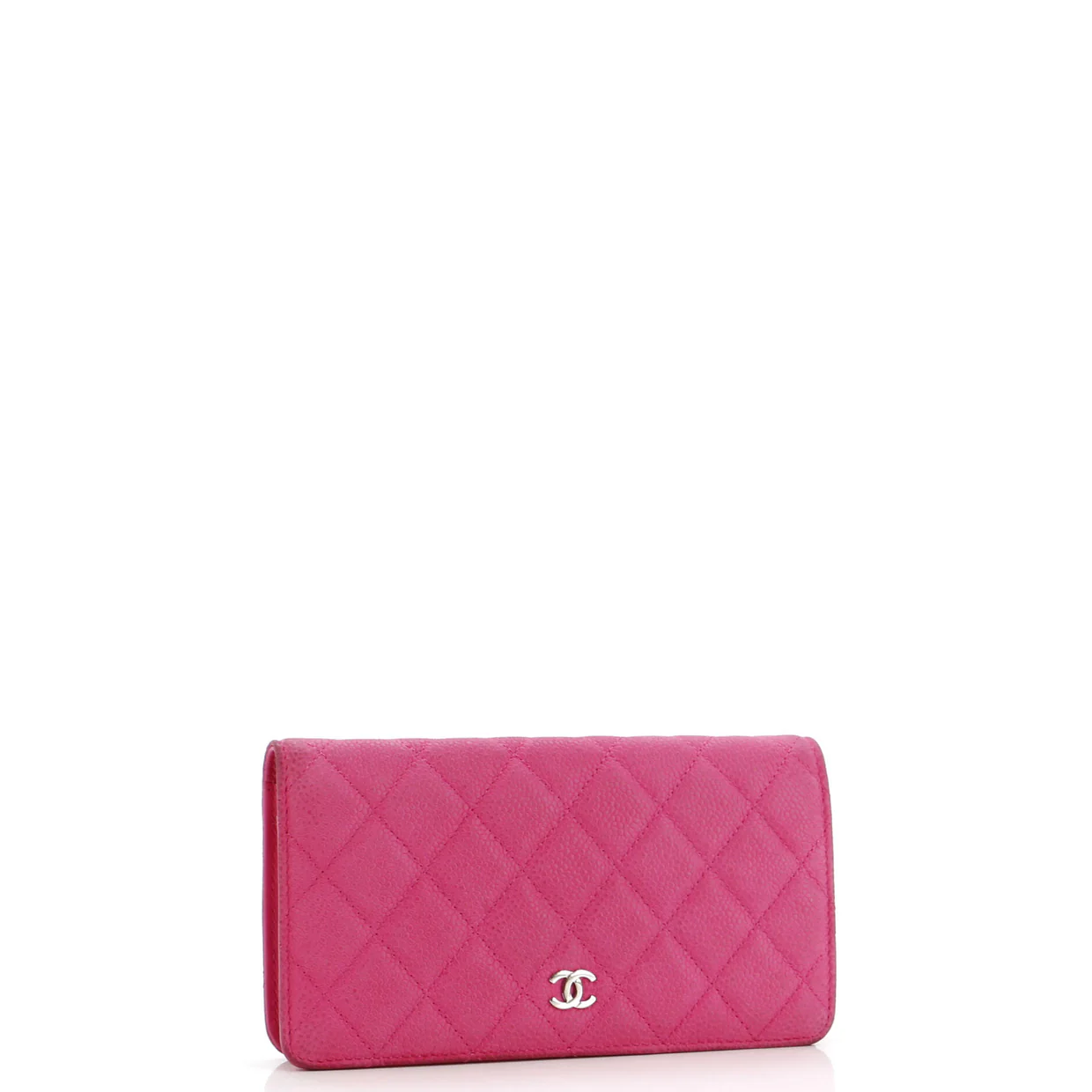 L-Yen Wallet Quilted Caviar - Deep Luxury