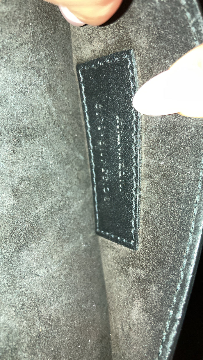 Classic Monogram Tassel Crossbody Bag Leather Medium - Deep Luxury