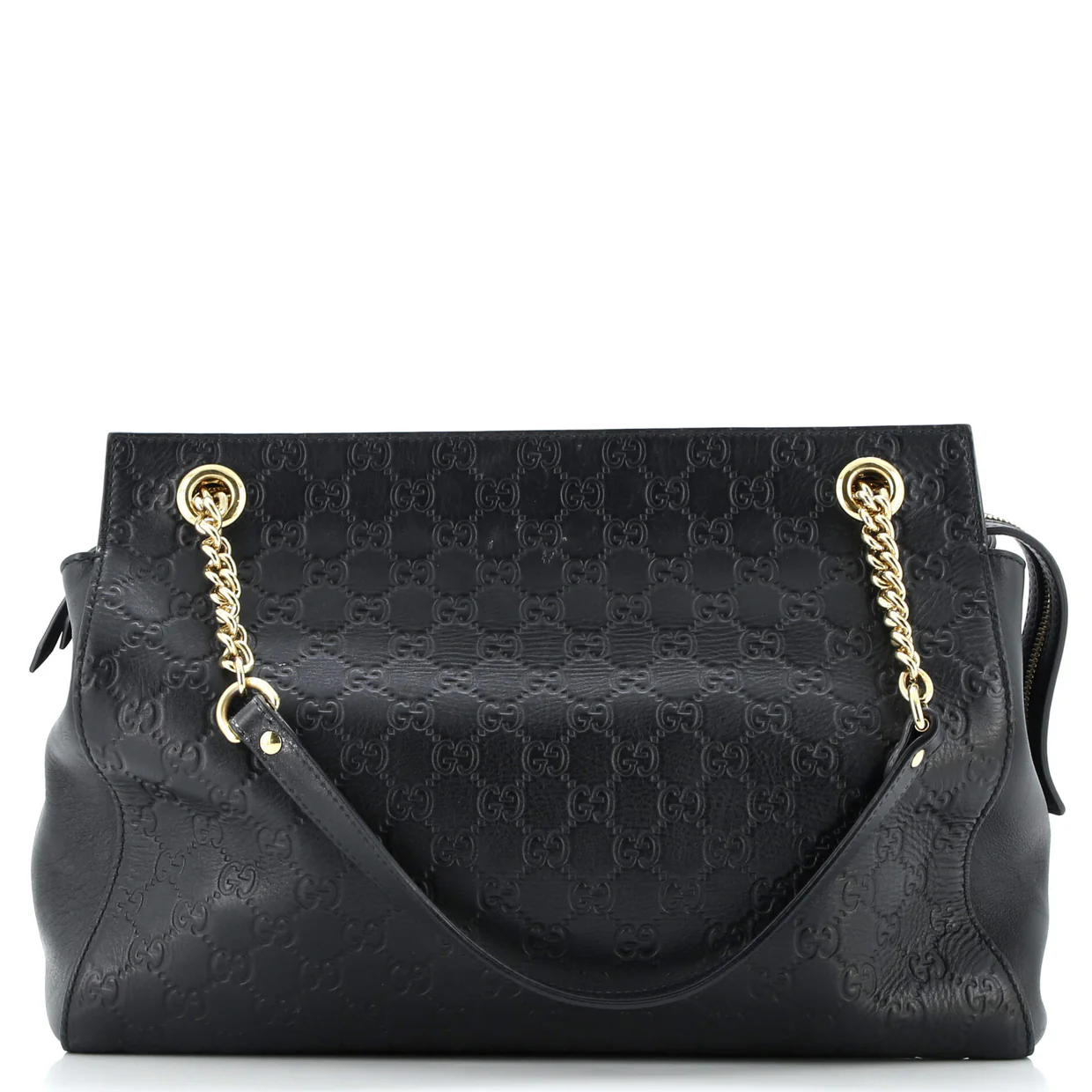 Soft Signature Shoulder Bag Guccissima Leather Large - Deep Luxury