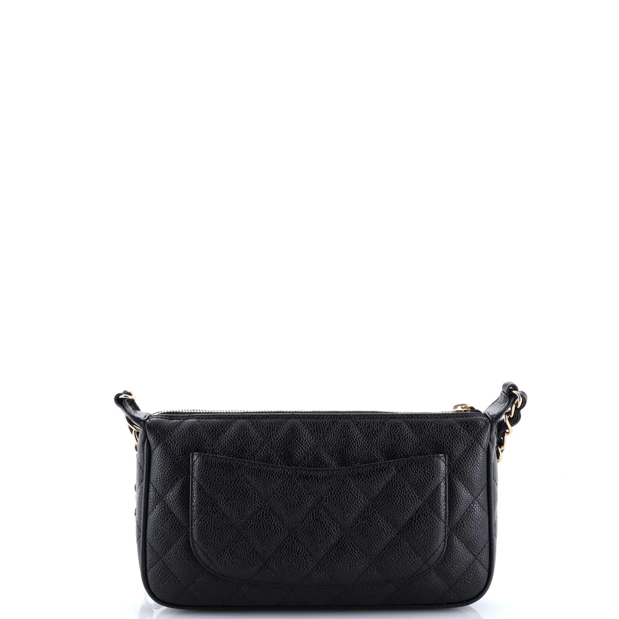 Timeless CC Chain Shoulder Bag Quilted Caviar Medium - Deep Luxury