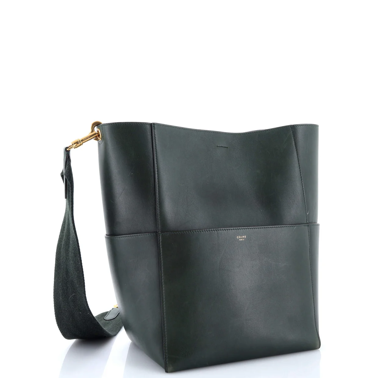 Sangle Seau Bag Calfskin Large - Deep Luxury