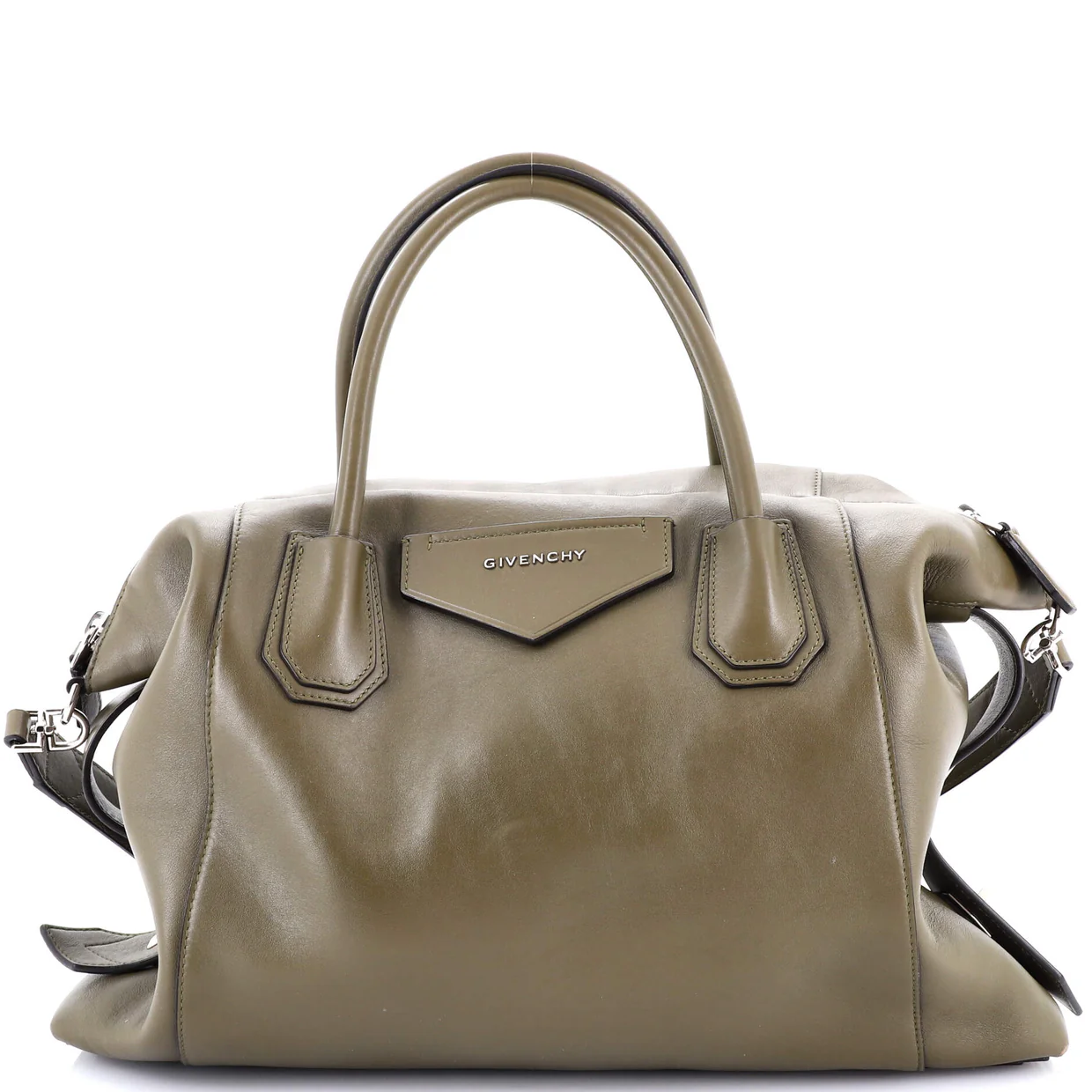 Antigona Soft Bag Leather Medium - Deep Luxury
