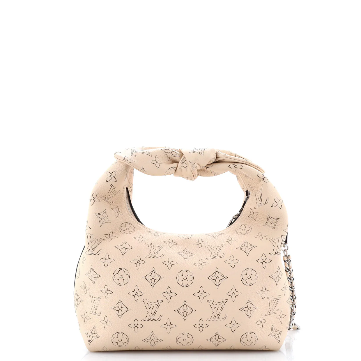 Why Knot Shoulder Bag Mahina Leather PM - Deep Luxury