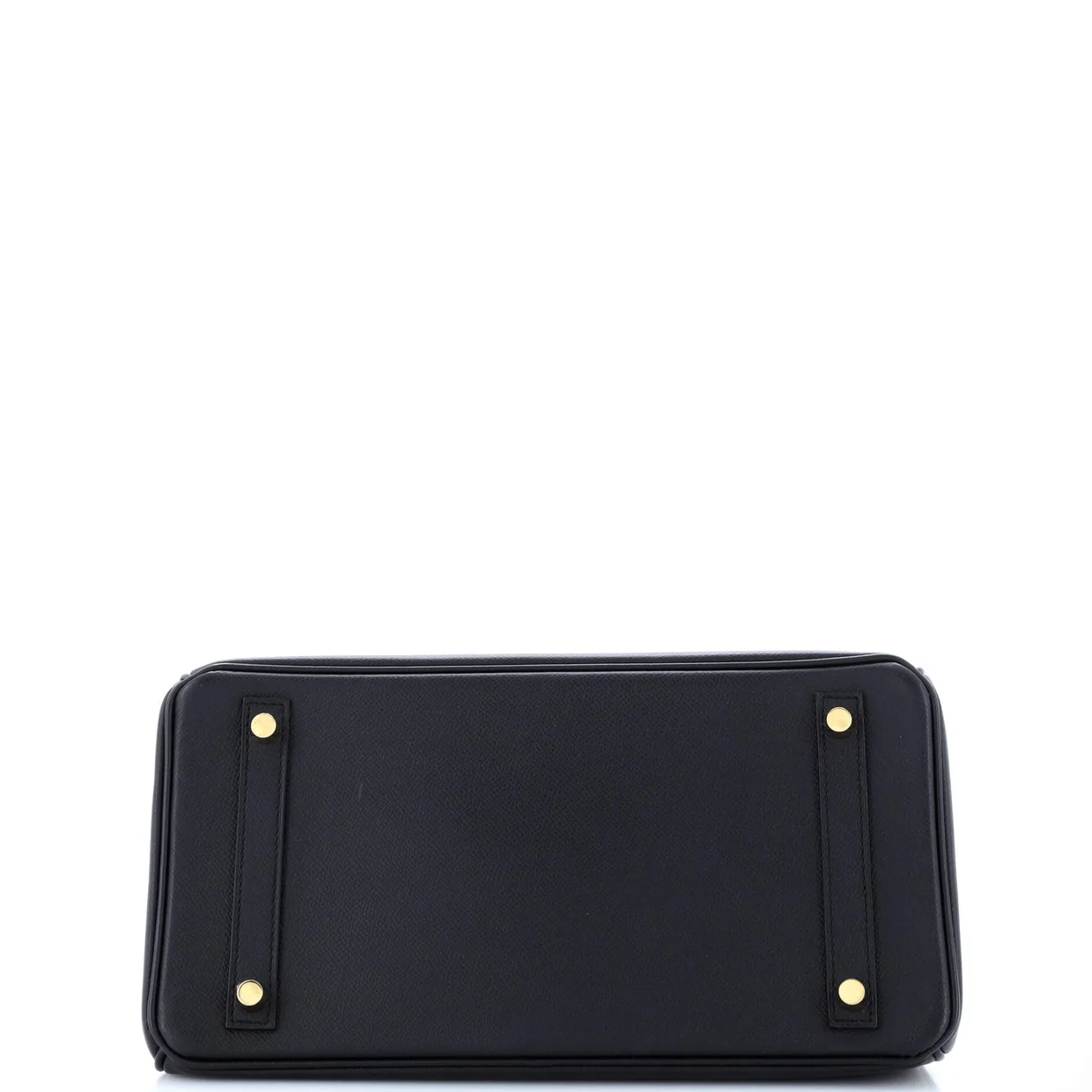 Birkin Handbag Noir Epsom with Gold Hardware 30 - Deep Luxury