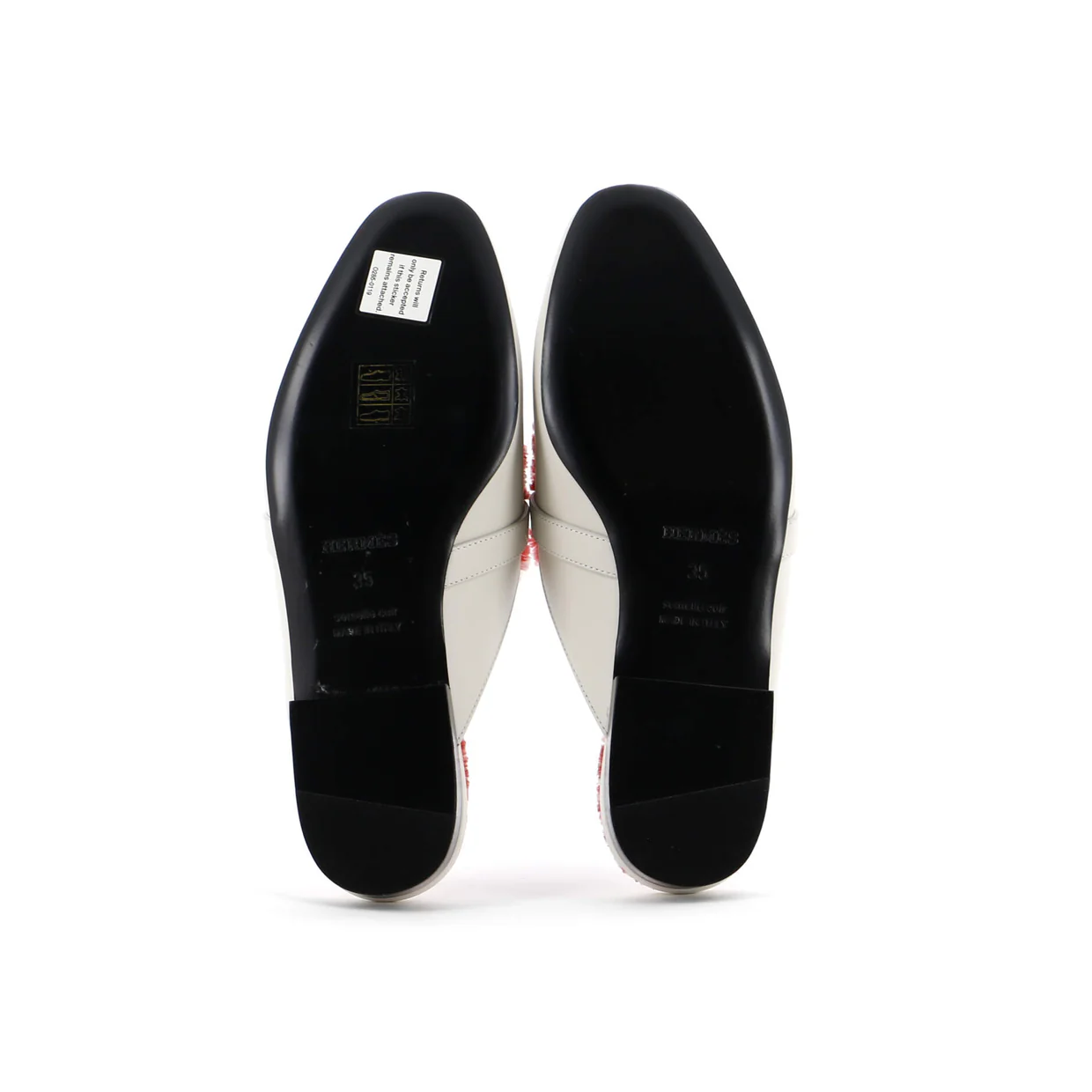 Women's Fringe Oz Mules Leather - Deep Luxury