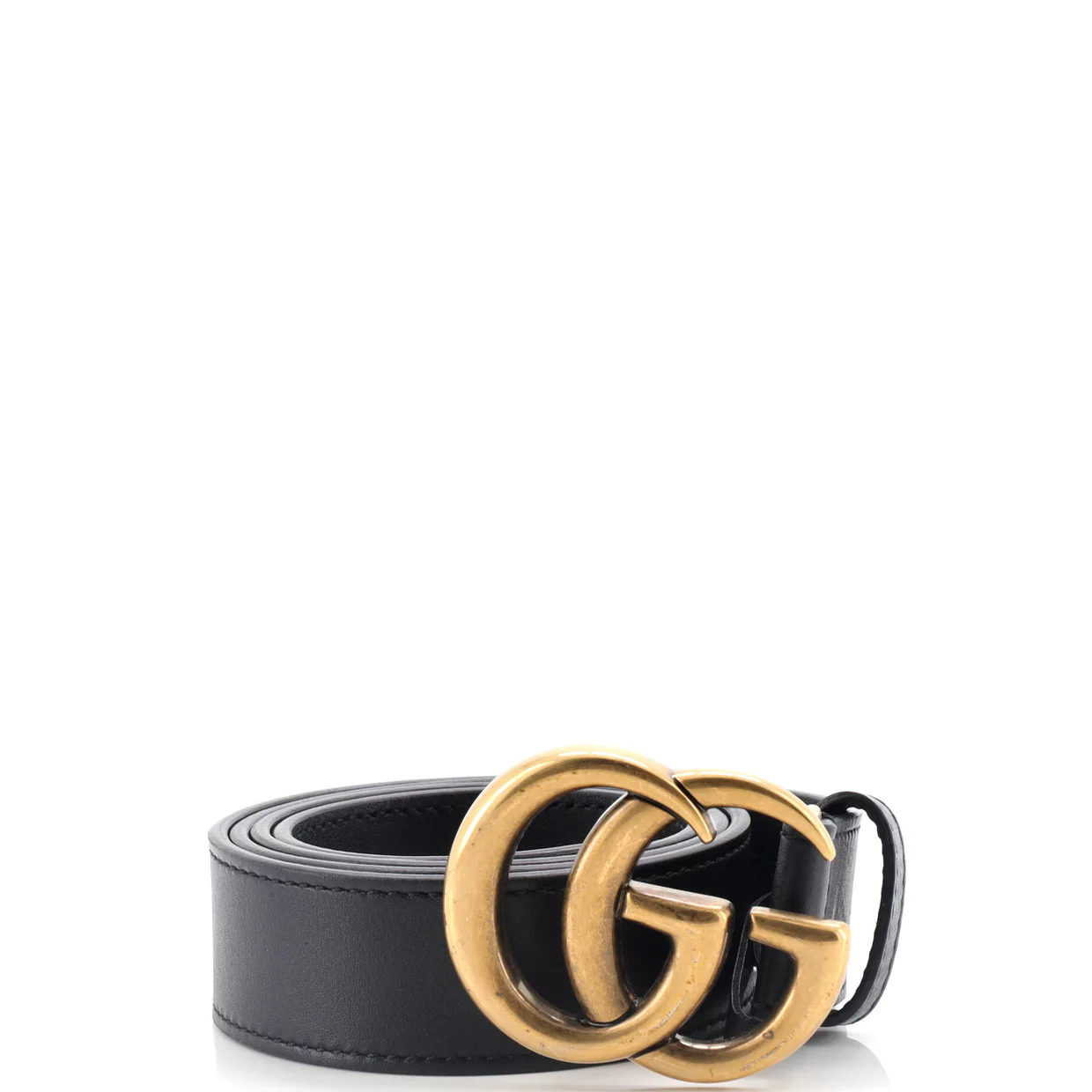 GG Marmont Belt Leather Medium 85 - Deep Luxury