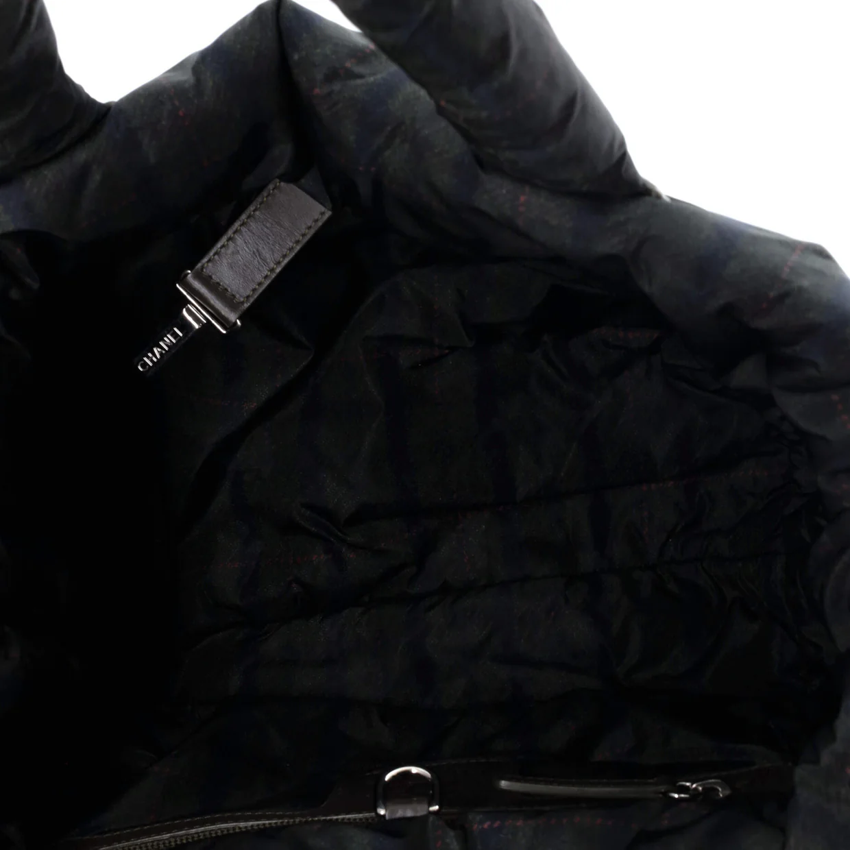 Coco Cocoon Reversible Tote Quilted Printed Nylon Small - Deep Luxury