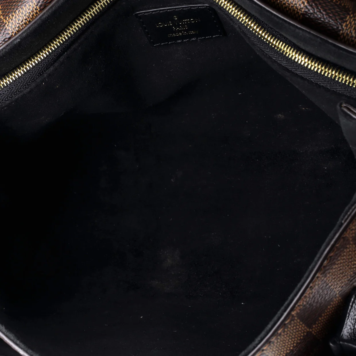 Vavin Handbag Damier with Leather PM - Deep Luxury