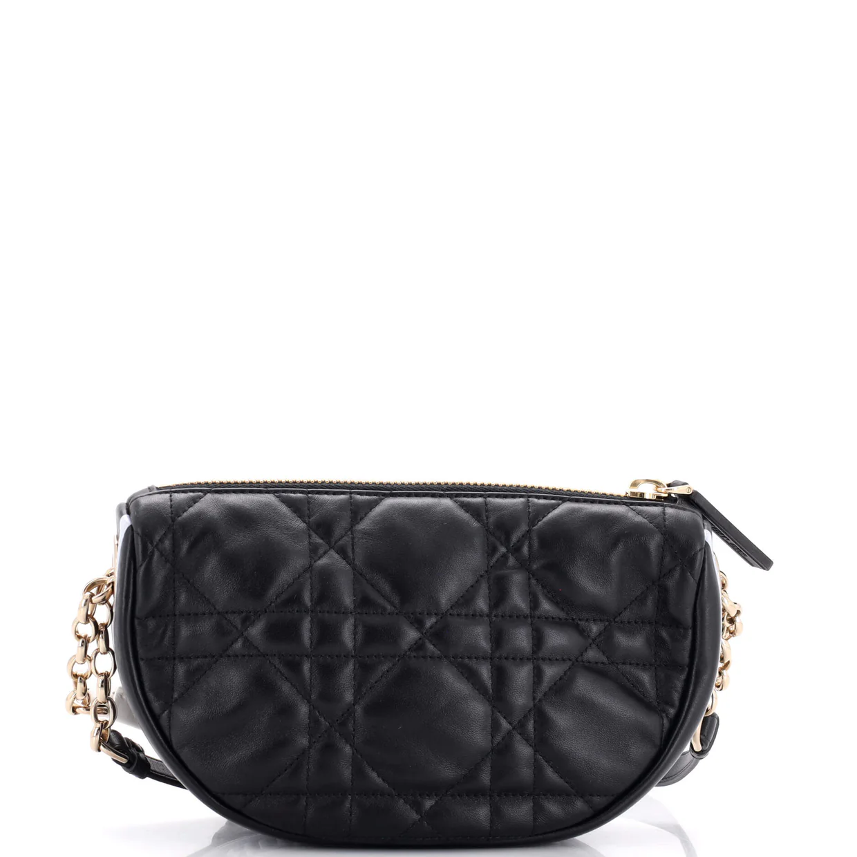 Vibe Hobo Cannage Quilt Lambskin Mini - Deep Luxury