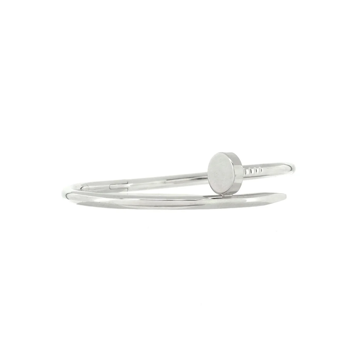 Juste un Clou Bracelet 18K White Gold Classic - Deep Luxury