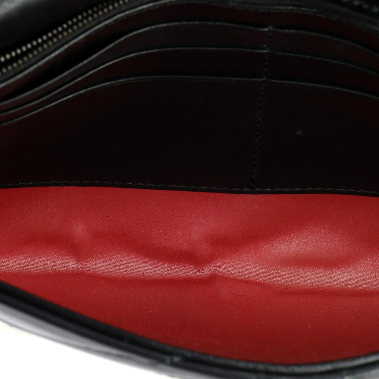 GG Marmont Chain Wallet Matelasse Leather Mini - Deep Luxury