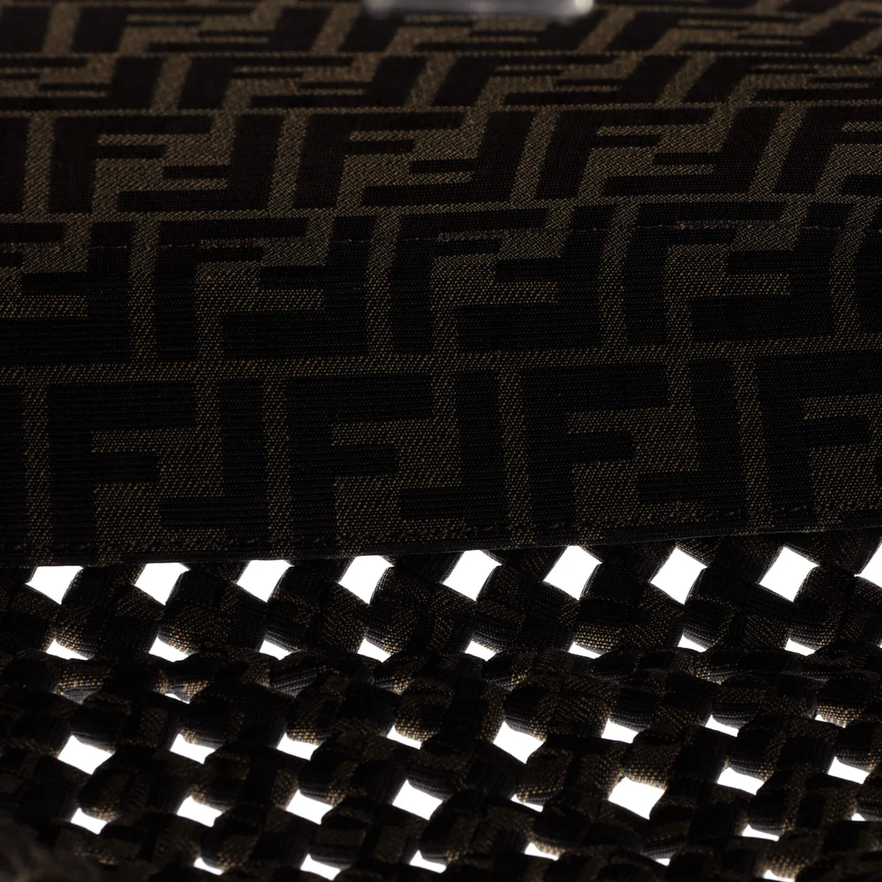 Peekaboo Bag Woven Zucca Canvas Medium - Deep Luxury