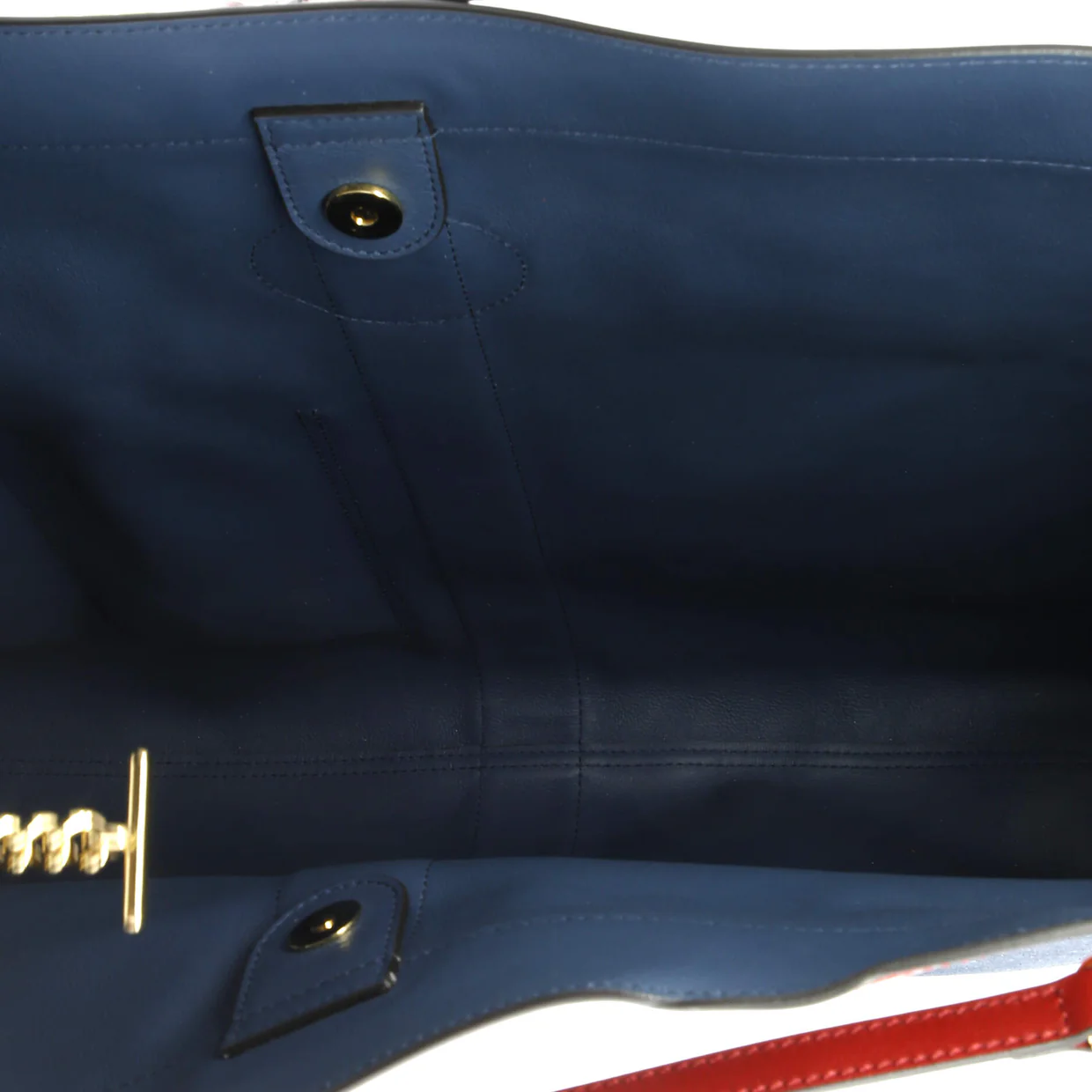 Rajah Chain Tote Suede XL - Deep Luxury