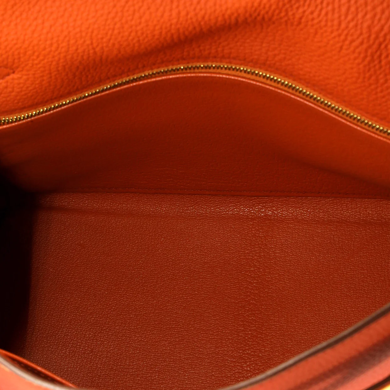 Kelly Handbag Terre Battue Togo with Gold Hardware 28 - Deep Luxury