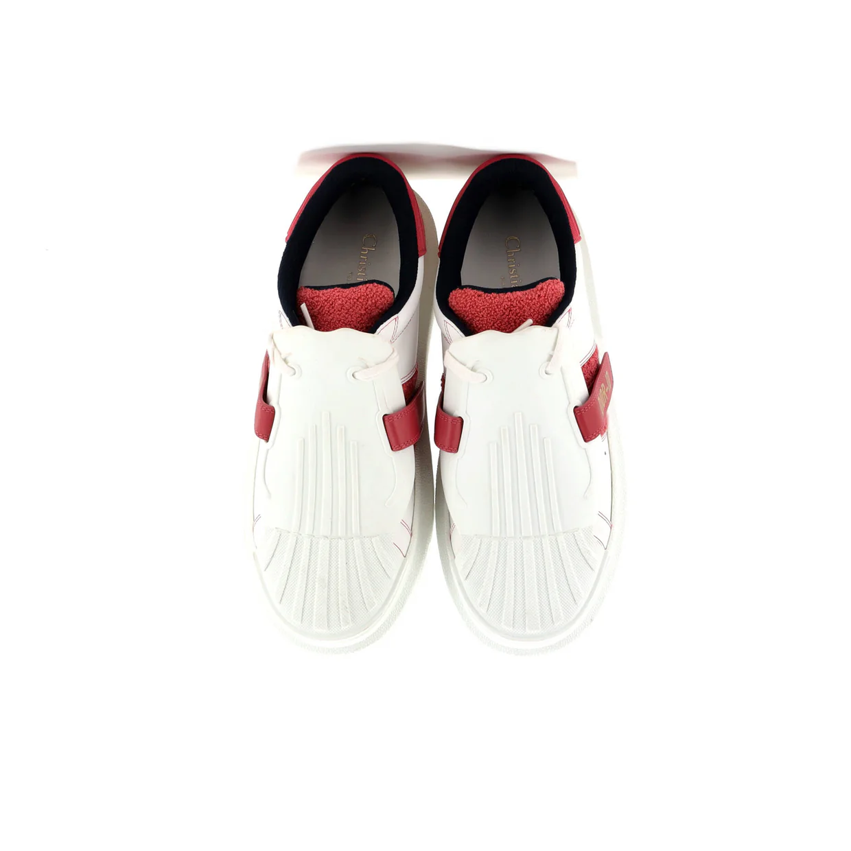 Women's Dior-ID Sneakers Leather - Deep Luxury