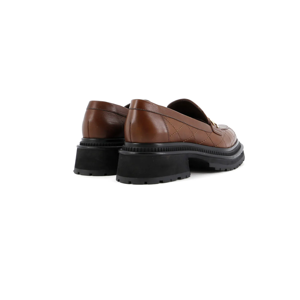 Women's CC Loafers Quilted Leather - Deep Luxury