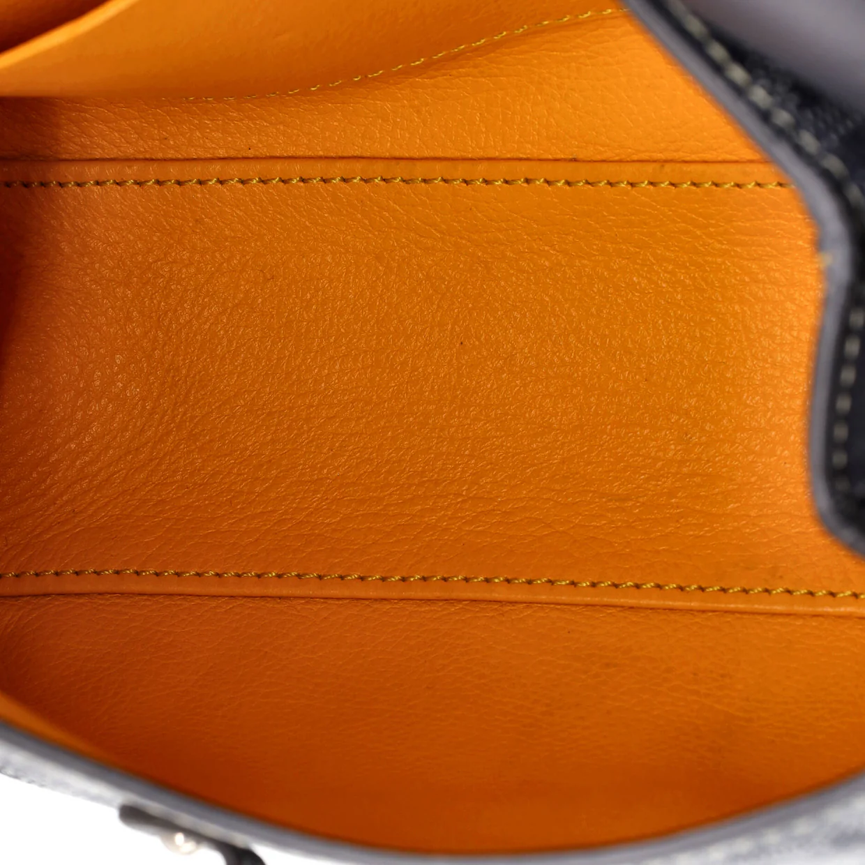 Saigon Top Handle Bag Coated Canvas with Leather Mini - Deep Luxury