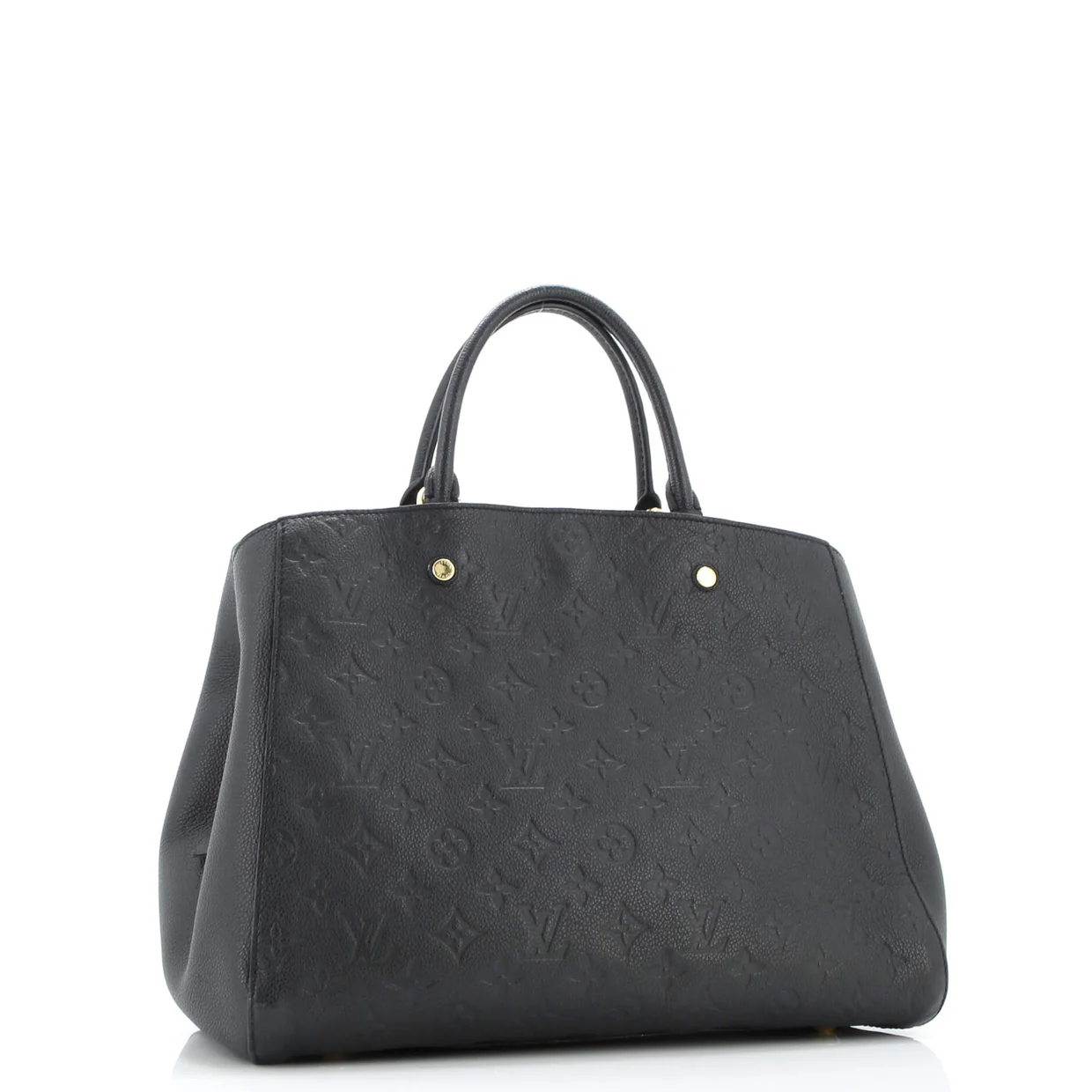 Montaigne Handbag Monogram Empreinte Leather GM - Deep Luxury