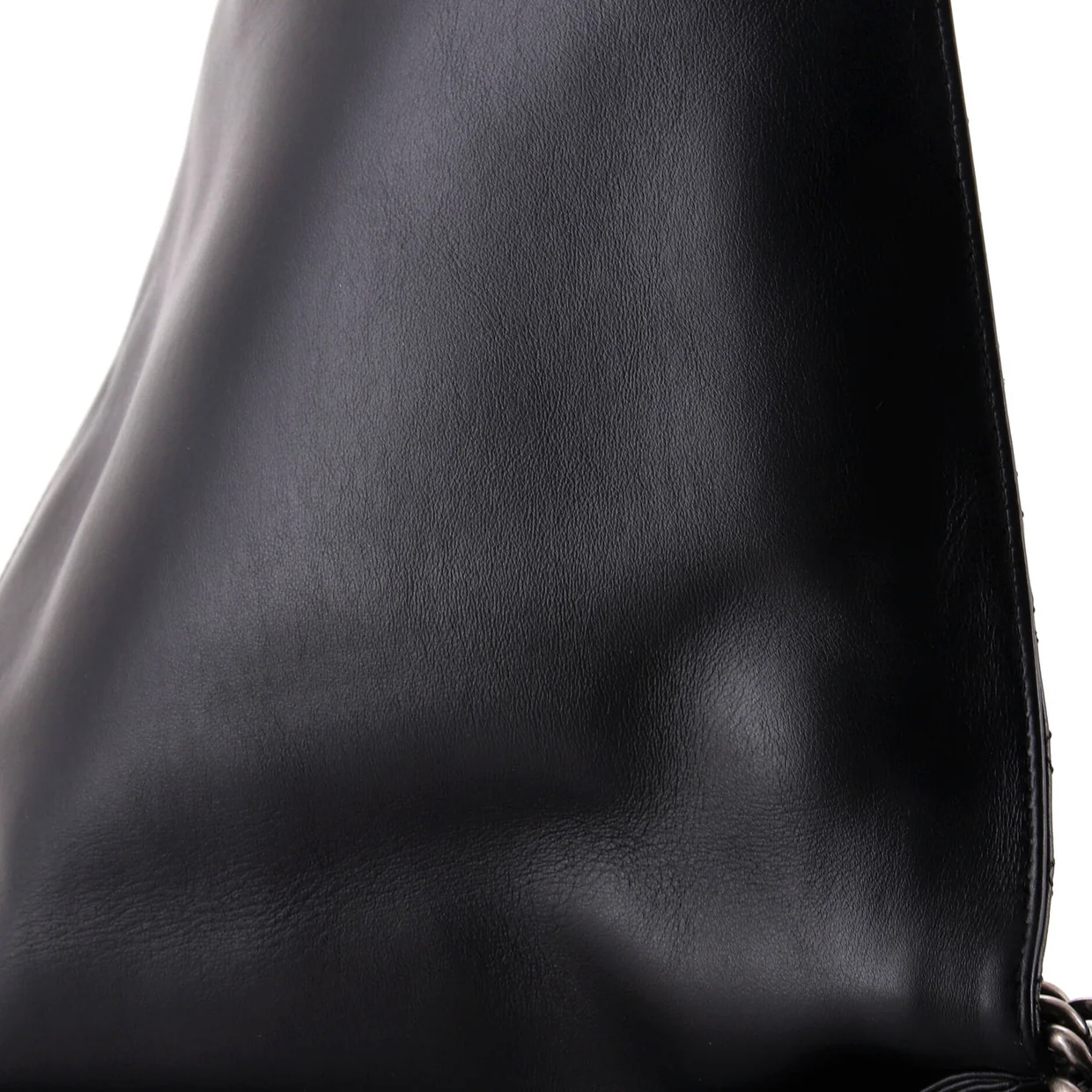 Boy Flap Bag Enchained Tweed XL - Deep Luxury