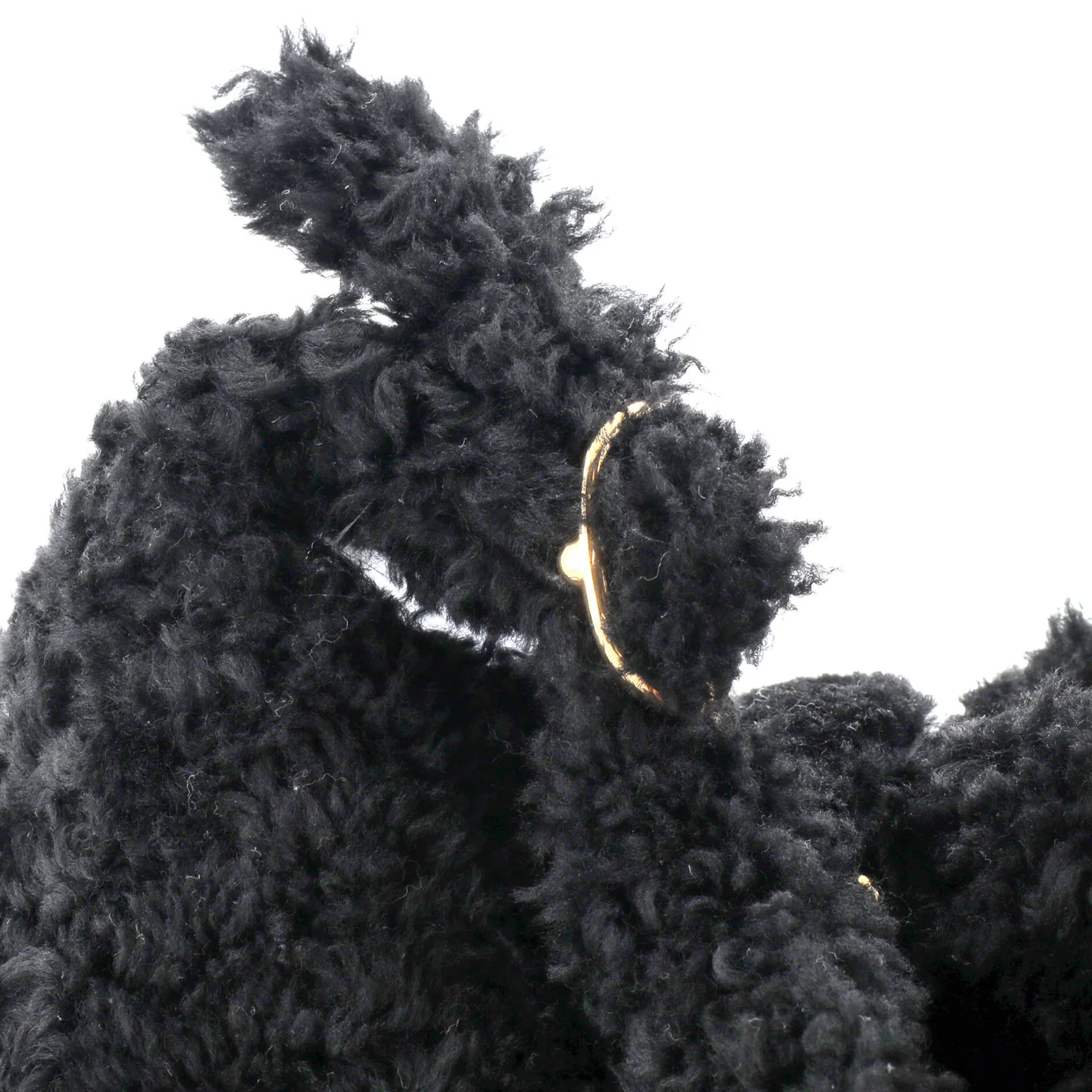 Jackie 1961 Hobo Shearling Small - Deep Luxury