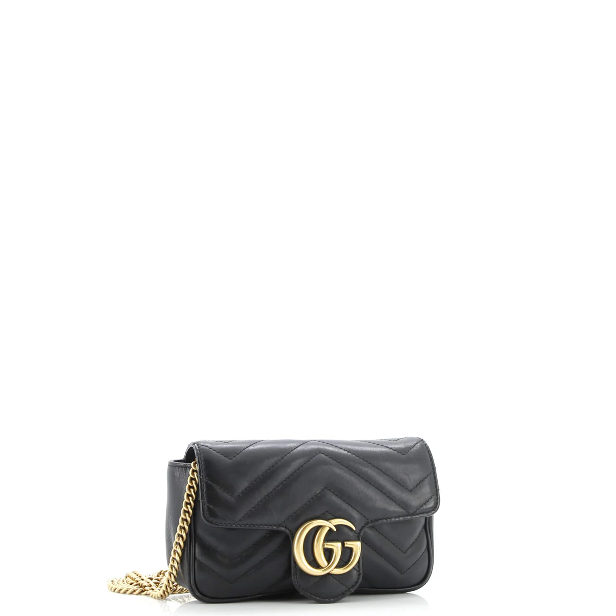 GG Marmont Flap Bag Matelasse Leather Super Mini - Deep Luxury