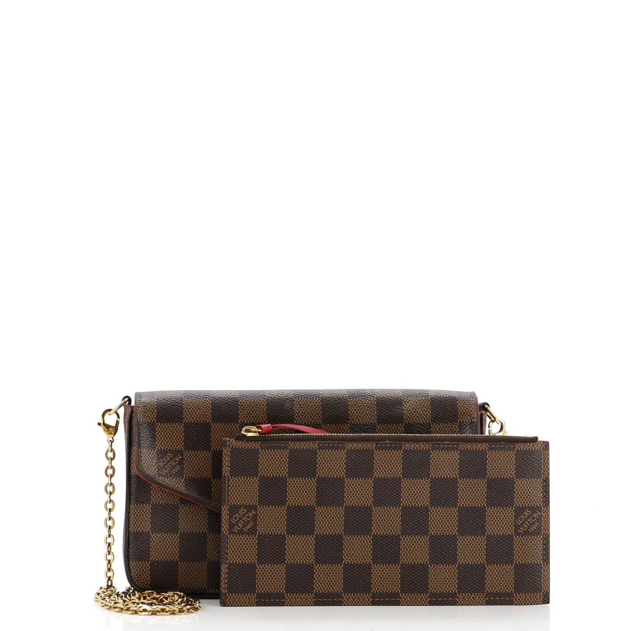 Felicie Pochette Damier - Deep Luxury