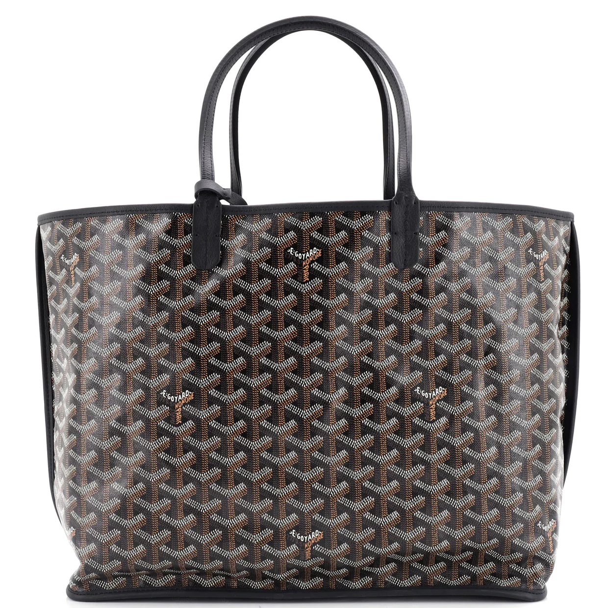 Anjou Reversible Tote Coated Canvas PM - Deep Luxury