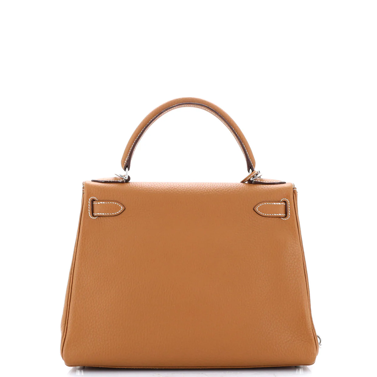 Kelly Handbag Gold Clemence with Palladium Hardware 28 - Deep Luxury