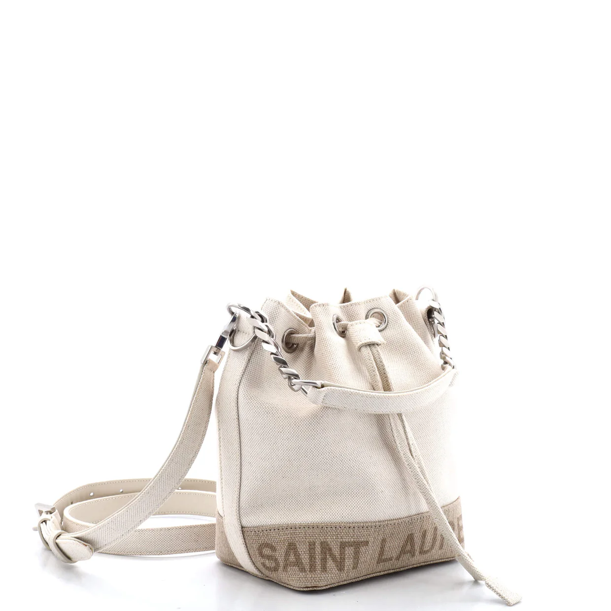 Rive Gauche Bucket Bag Canvas Mini - Deep Luxury