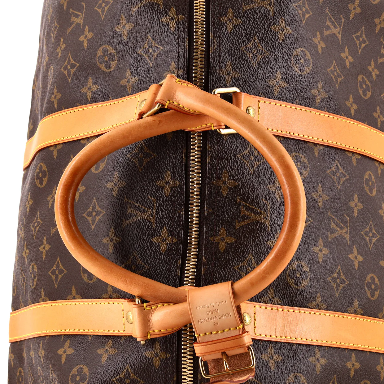 Keepall Bandouliere Bag Monogram Canvas 60 - Deep Luxury