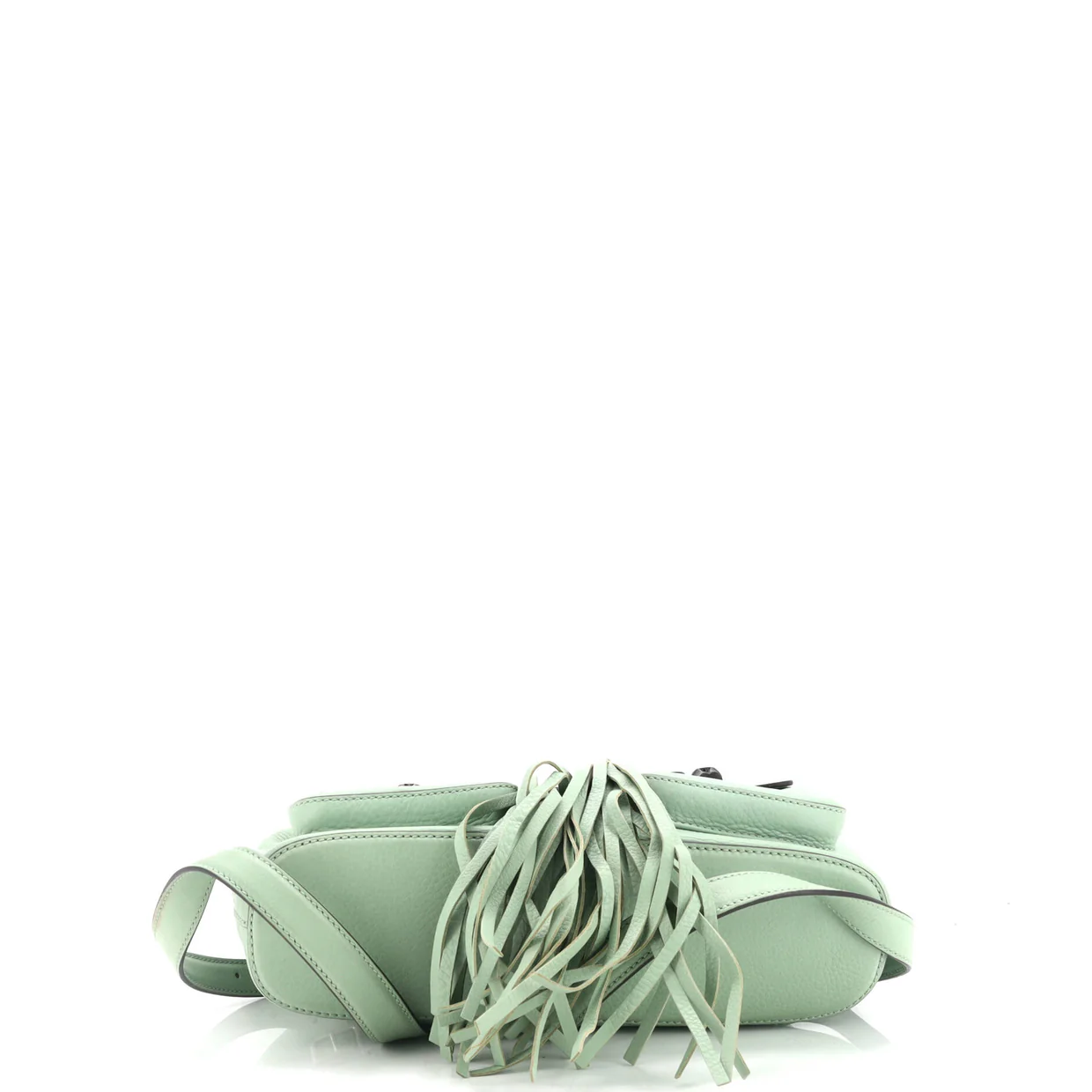 Bamboo Tassel Backpack Leather Medium - Deep Luxury