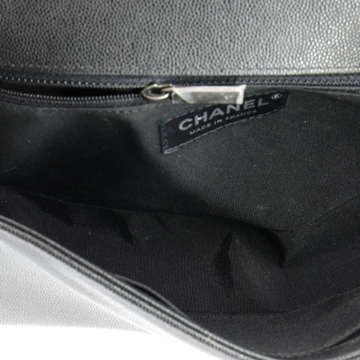 Boy Flap Bag Quilted Caviar New Medium - Deep Luxury