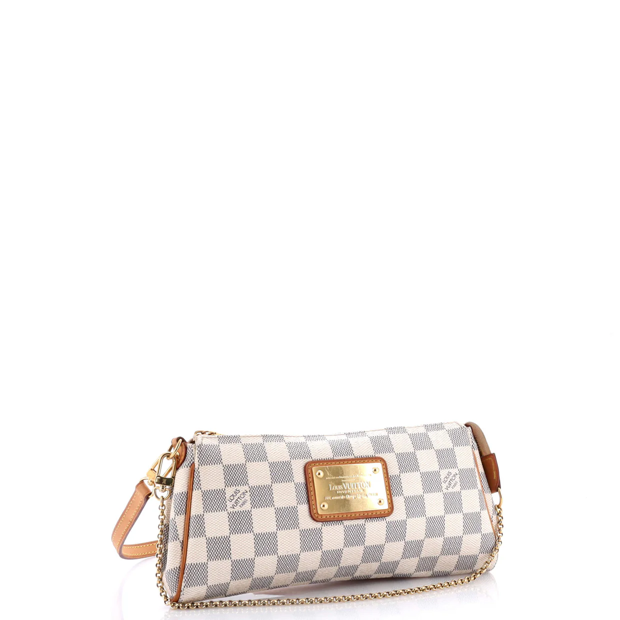 Eva Handbag Damier - Deep Luxury