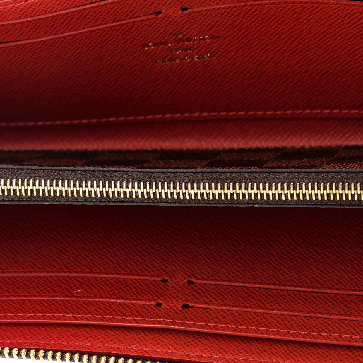 Clemence Wallet Damier - Deep Luxury