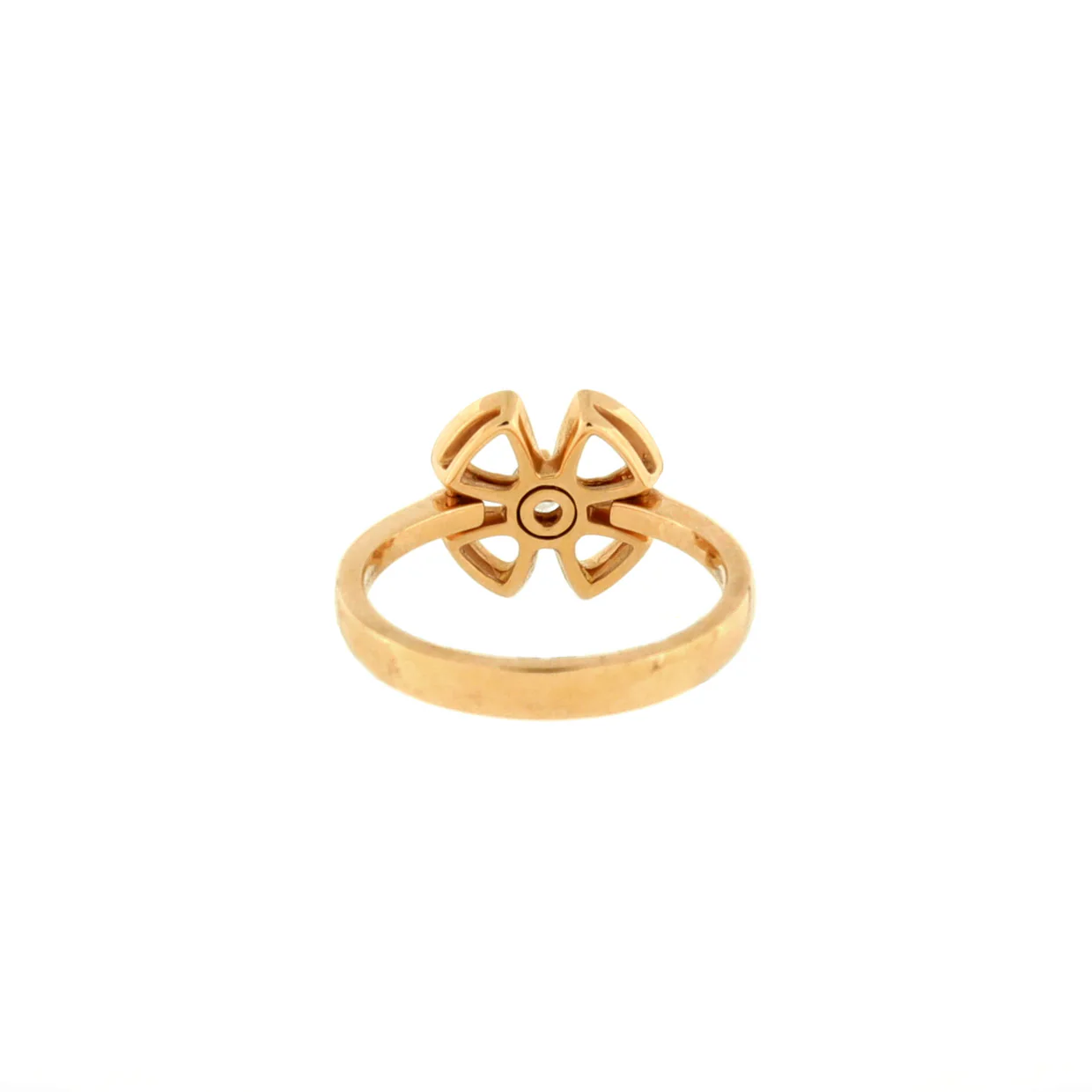 Fiorever Ring 18K Rose Gold and Diamond - Deep Luxury