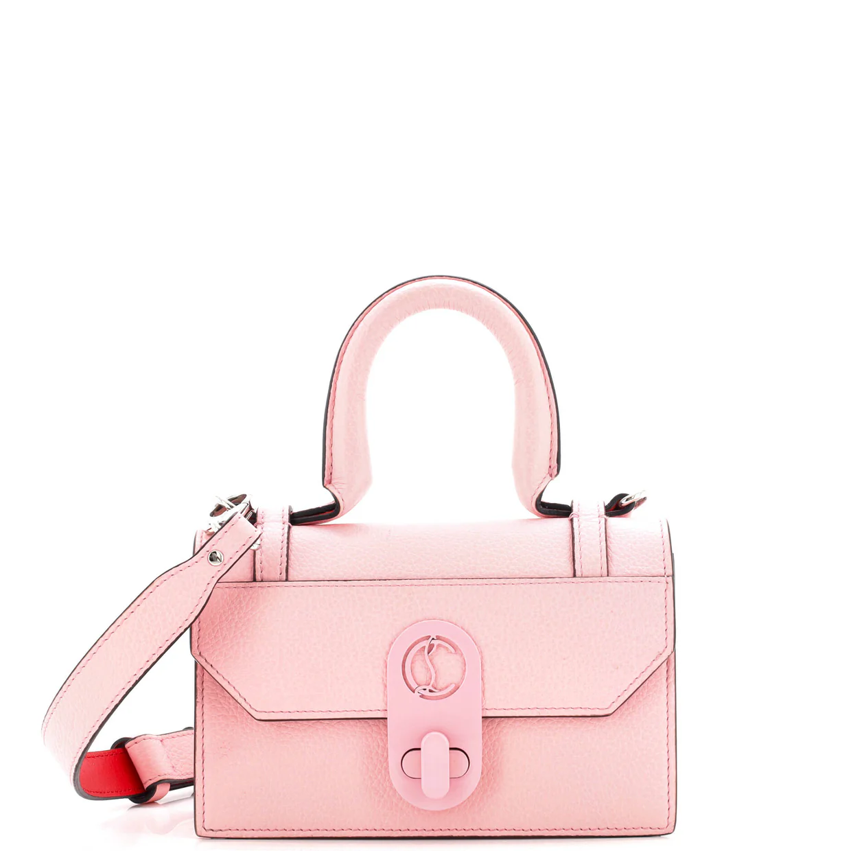 Elisa Top Handle Bag Leather Mini - Deep Luxury