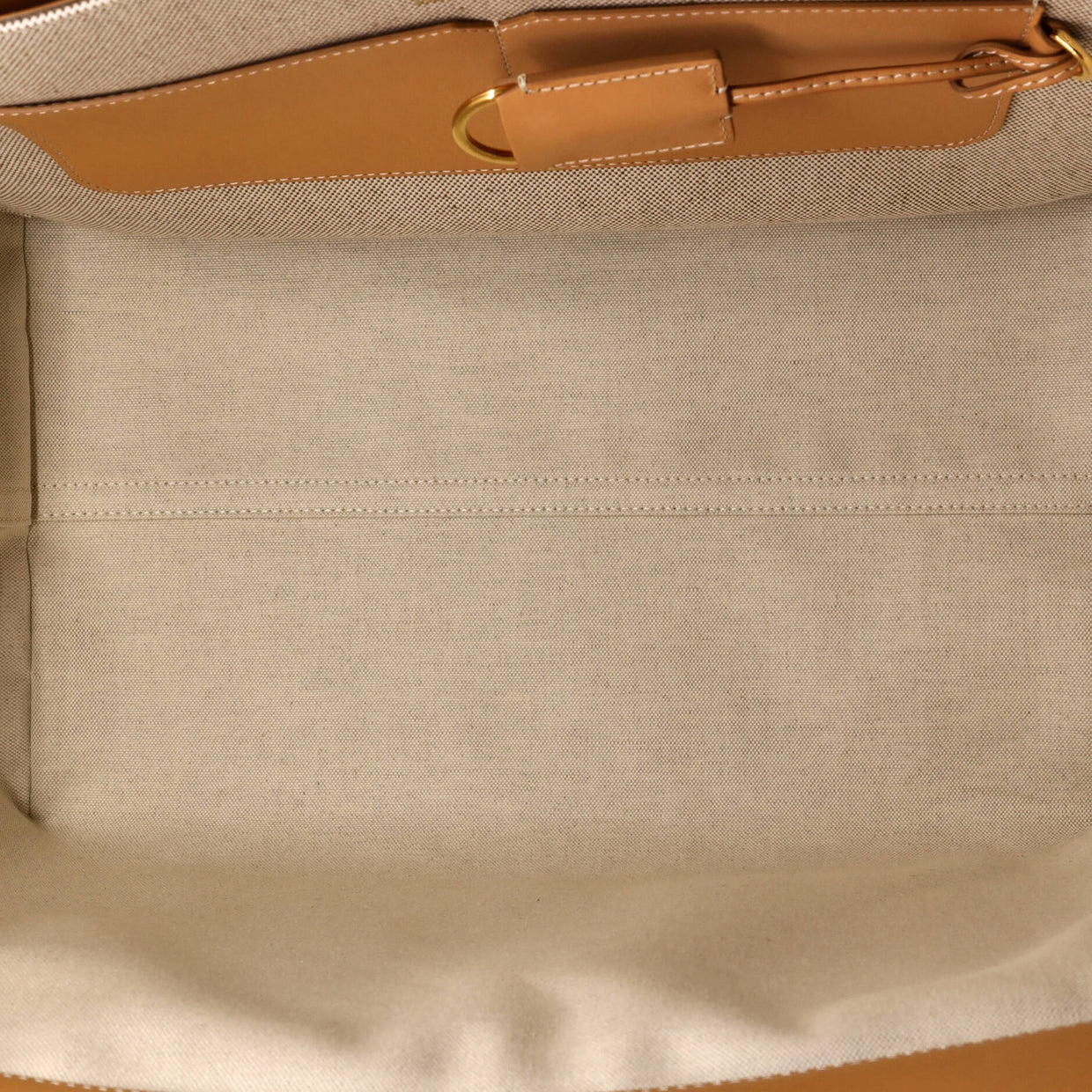 Soft Pocket Tote Canvas with Leather Medium - Deep Luxury
